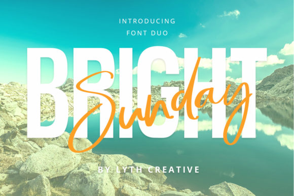 Bright Sunday: A Font Duo That Actually Works