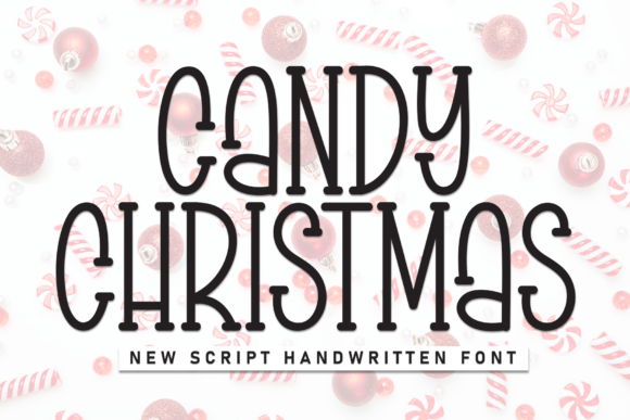 Candy Christmas: A Handwritten Font for Cozy, Charming Designs