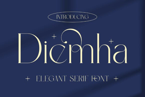 Diemha: The Serif Font That Brings Celestial Elegance to Your Projects