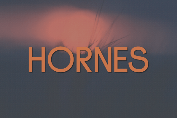 Hornes: The Modern Sans Serif for Crisp, Confident Design