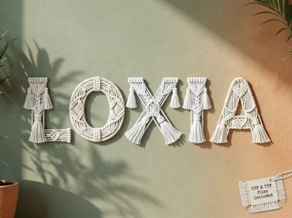 Loxia: Command Attention with a Bold Display Typeface