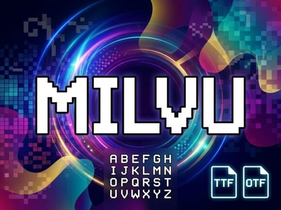 Milvu: The All-Caps Display Font for Unforgettable Design