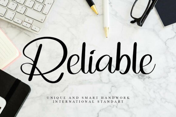 Reliable: The Elegant Font That Brings a Professional Touch to Every Project
