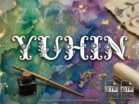 Yuhin: A Typeface That Demands Attention